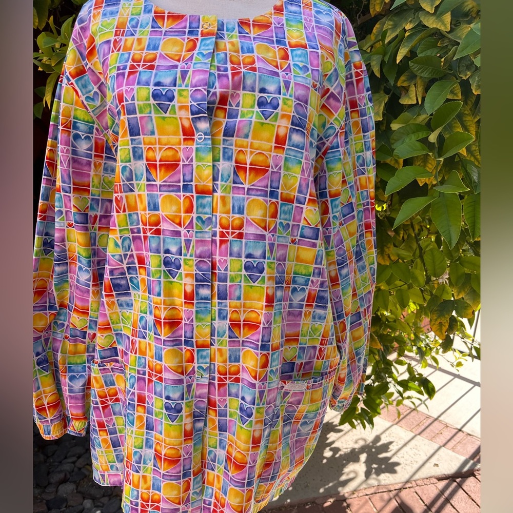 Women scrub jacket